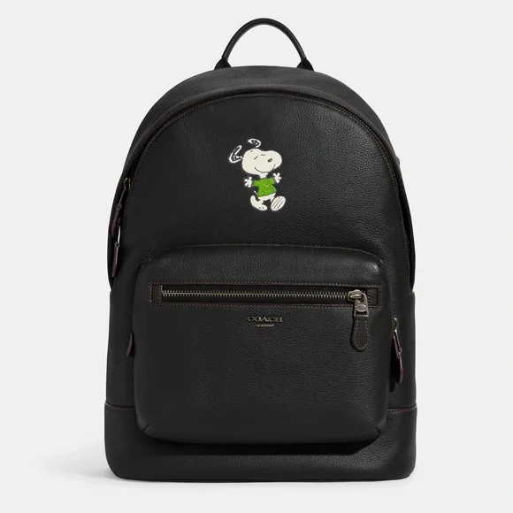 Coach | Bags | Coach X Peanuts West Backpack With Snoopy